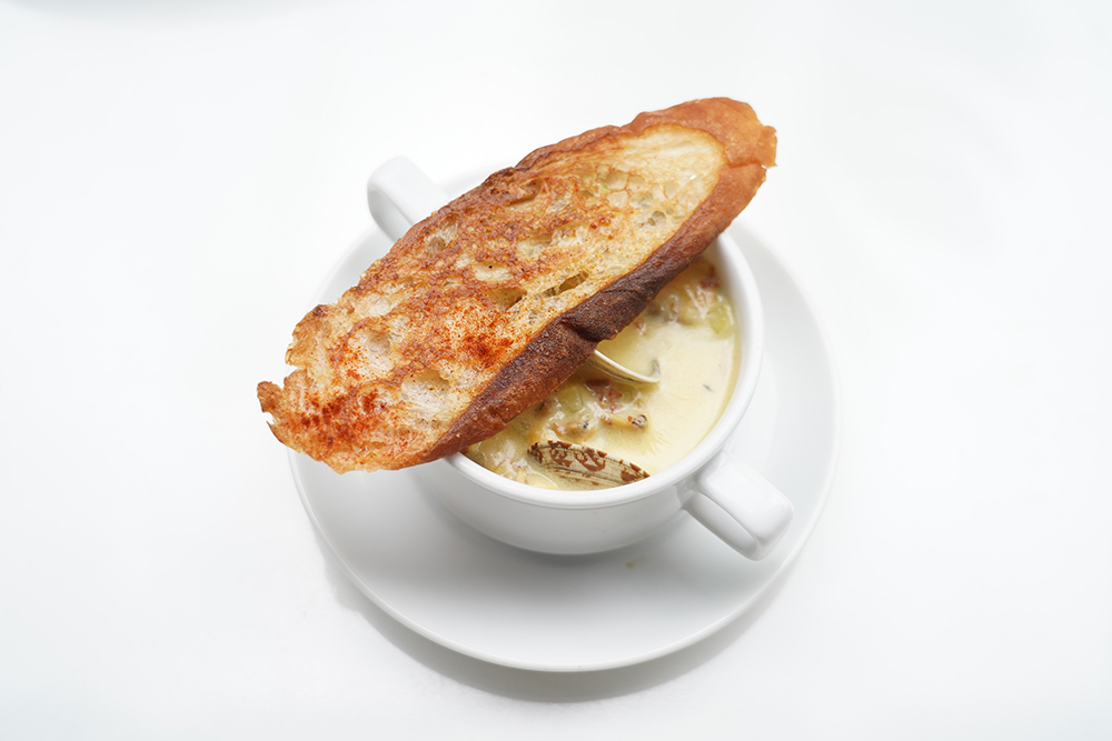 ซุปหอยลาย นิวอิงแลนด์แคลมชาวเดอร์