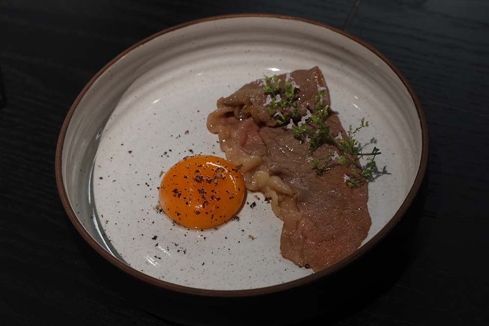 อัญโญล็อตติ(Agnolotti) เกี๊ยวอิตาเลียนไส้ชีสบูราต้าราดซอสเห็ดพอร์ชินี