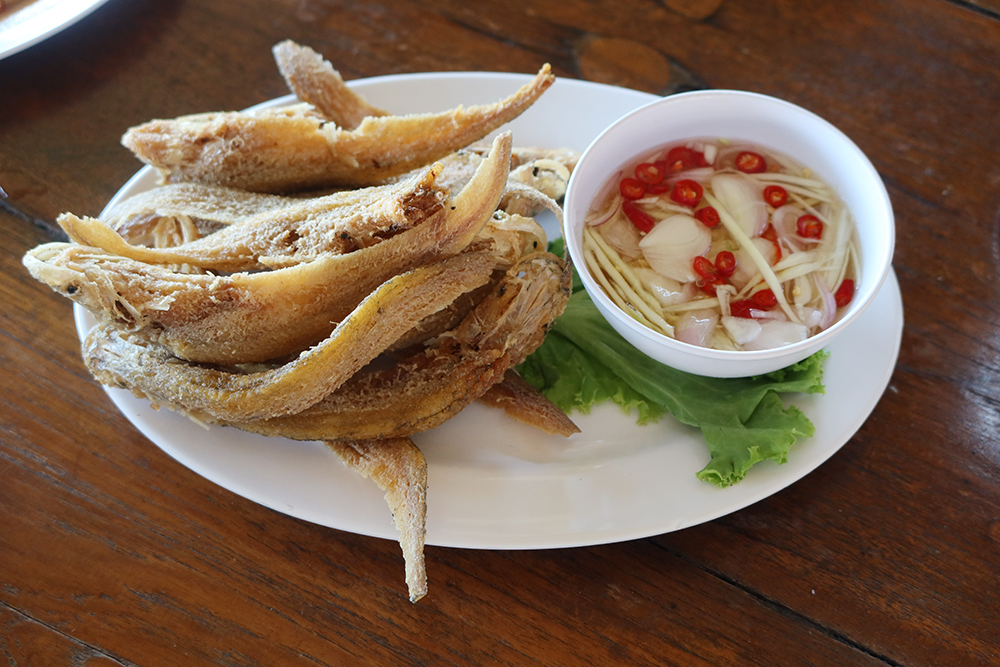 ปลาเนื้ออ่อนทอด