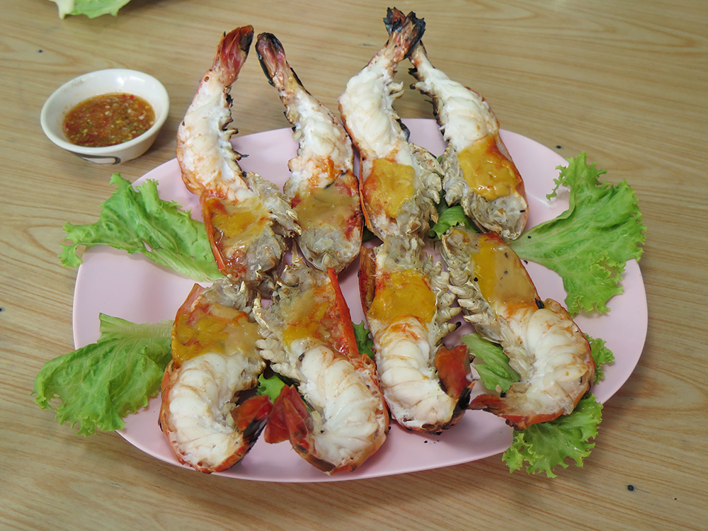 กุ้งแม่น้ำเผา