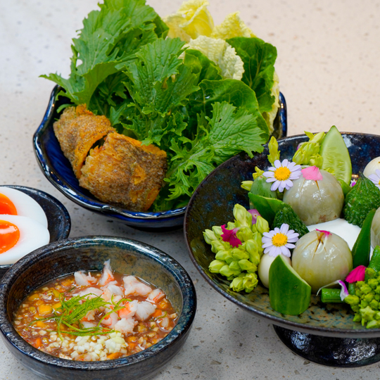 นี่คือหนึ่งในซีรีส์น้ำพริกกะปิกับเมนู “น้ำพริกนครบาล” (เชฟซีตรอง วลาสุระ)