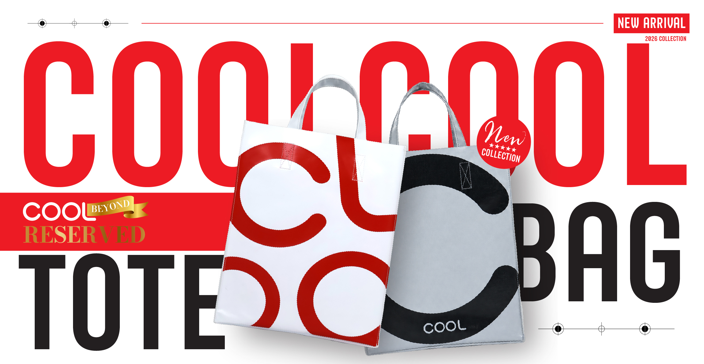 แลกสิทธิ์ลุ้น กระเป๋า COOL COOL Tote Bag New Collection by Sapchoti Luggage Group